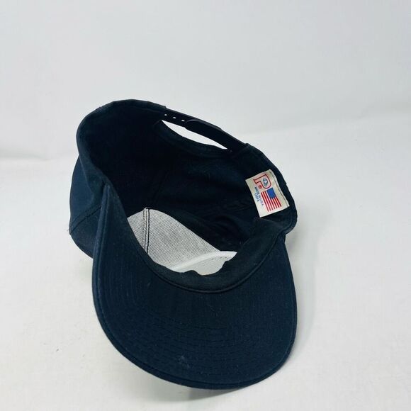 Navy Armed Forces Military Baseball Cap Snapback One Size Black Gold P Caps Mens - Picture 6 of 8